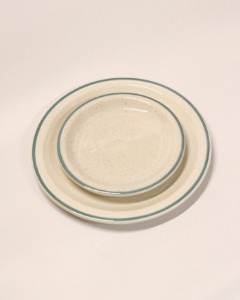 Ceramic Plate - Sky Blue